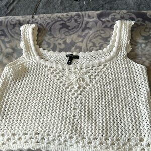 Crochet crop top